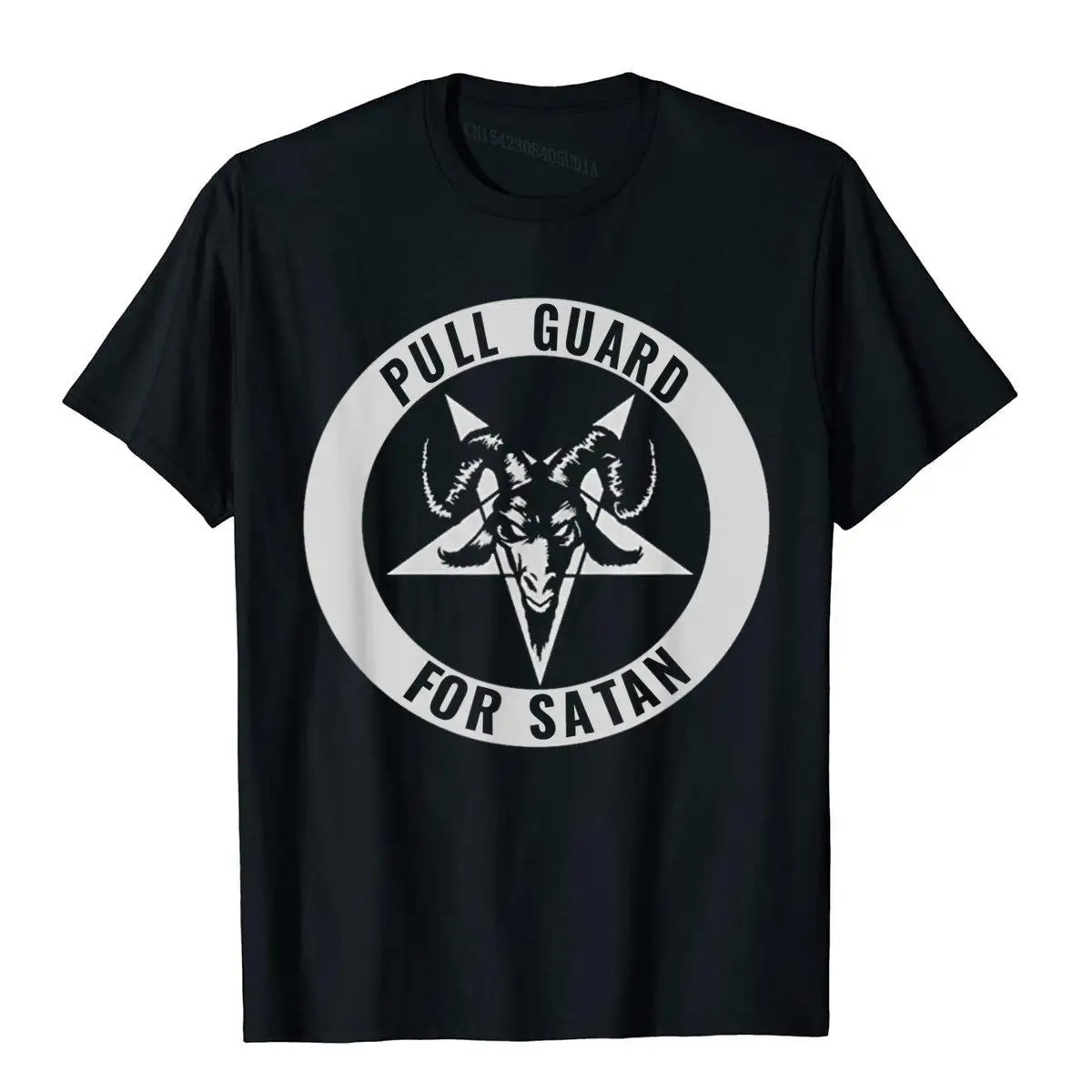 

Pull Guard For Satan T-Shirt Cotton Tops Tees Birthday Newest Gothic Top T-Shirts Christmas Clothing Aesthetic