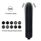 10-скоростной Вибратор-пуля, водонепроницаемый Стимулятор клитора, фаллоимитатор, секс-машина, игрушки для женщин, мужчин, взрослая Вагина, вибрирующие трусики