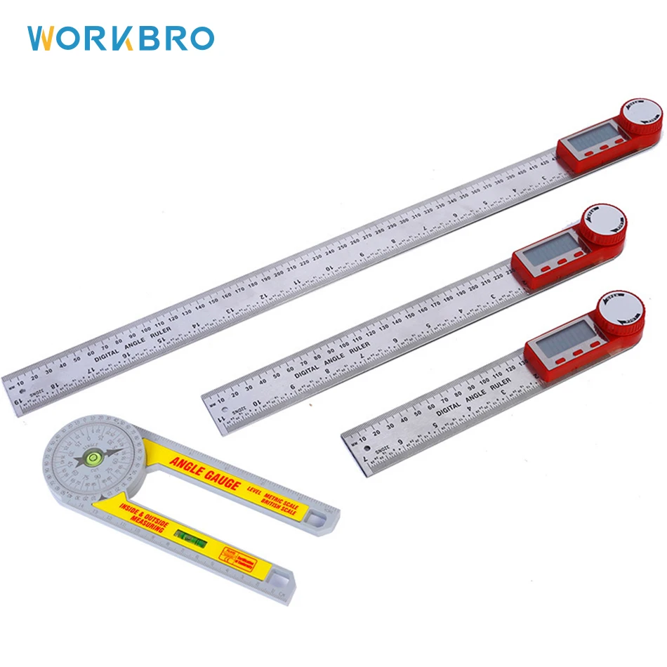 WORKBRO Miter Saw Protractor Woodworking Tool Replace The Model #505P-7 Fit For Carpenters Plumbers And all Building Trades | Инструменты