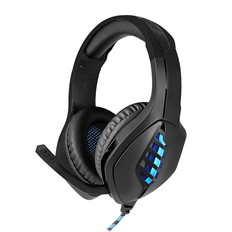 

Gaming Headset Headphones with Microphone LED Light for PC Computer Professional Gamer Surround Sound For Dota 2