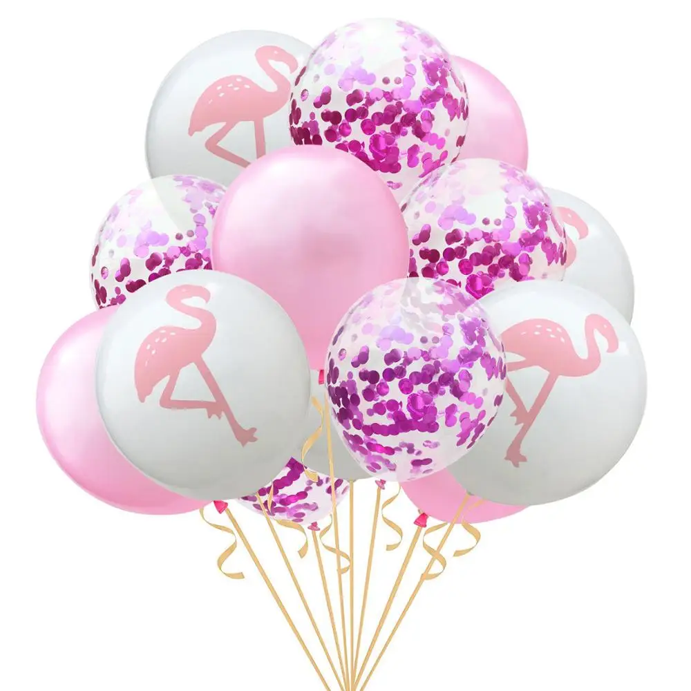 15 pieces of 12-inch gold and silver pink green latex balloons wedding decoration birthday party adult boy toys | Дом и сад