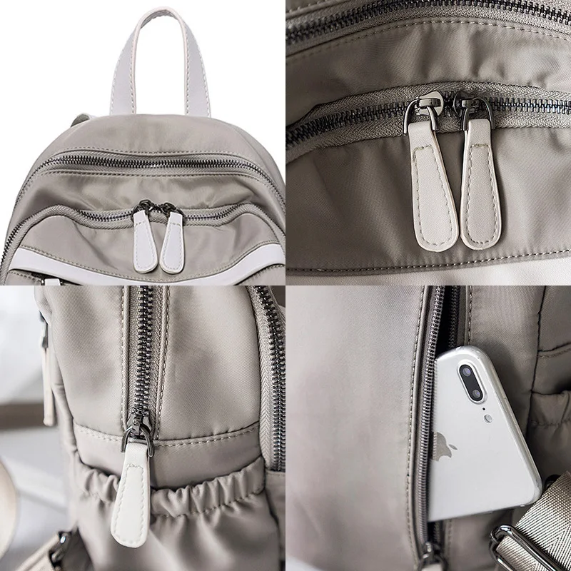 Рюкзак Zency женский водонепроницаемый простой дизайнерский ранец Повседневная