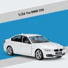 Модель автомобиля Welly 1:24 Bmw 335i535i M1 из сплава, литая модель машинки-симулятор, классический игрушечный автомобиль из металлического сплава для мальчиков