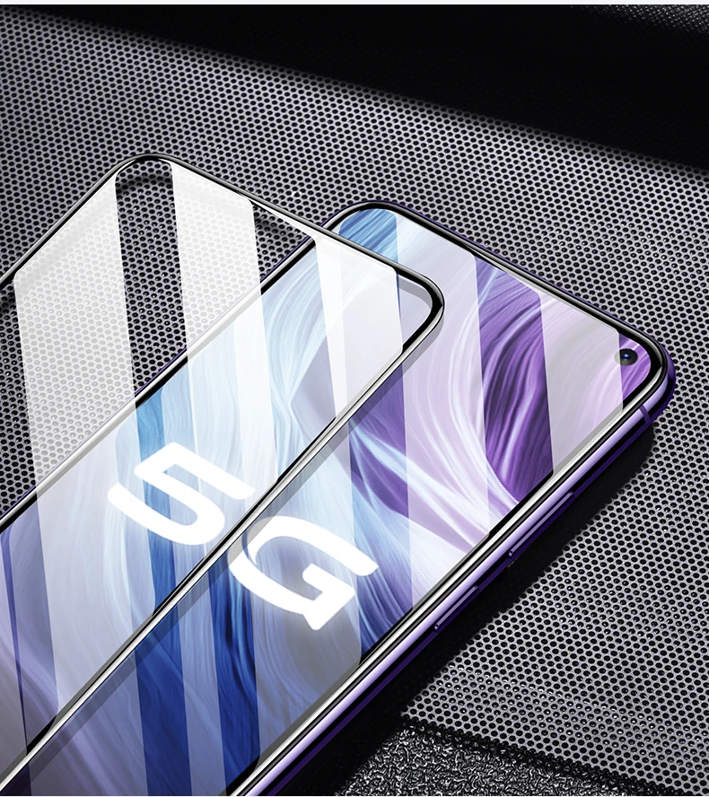 3D полное закаленное стекло для Vivo IQOO 3 Полное покрытие экрана Защитная пленка