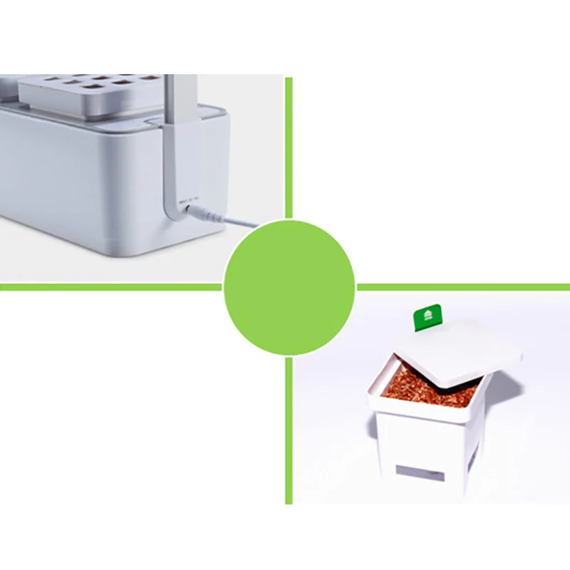 

Hydroponics System Box Intelligent Full Spectrum Grow LED Light Soilless Cultivation Garden Planter Grow Lamp