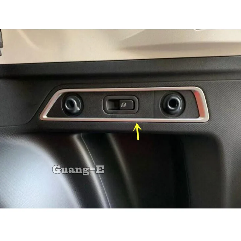 Внутренняя отделка для Subaru Forester 2018 2019 2020 2021 хромированная задняя панель из