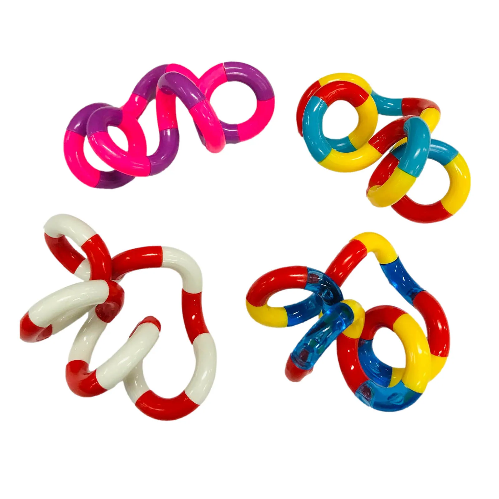 

4PCS Twisted Rope Twisted Circle Winding Toy Adult Vent Toys Twisted Rope Twisted Circle Winding Toy Adult Vent Toys