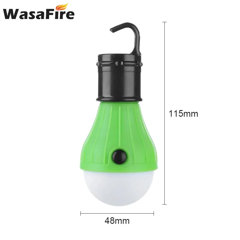 10 шт./лот портативные 3 режима фонарики светодиодные лампы для палаток аварийные