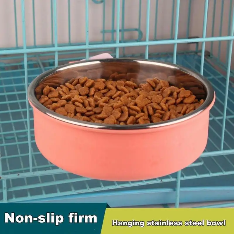 Кормушка-миска для домашних питомцев миска кошек животных собак из нержавеющей