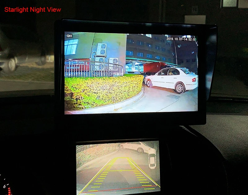 DC 12-36 в TFT lcd HD AHD 1920*1080P автомобиль MP5 автомобиль 4CH DVR видео рекордер монитор для грузовика Ван автобус парковочная камера система