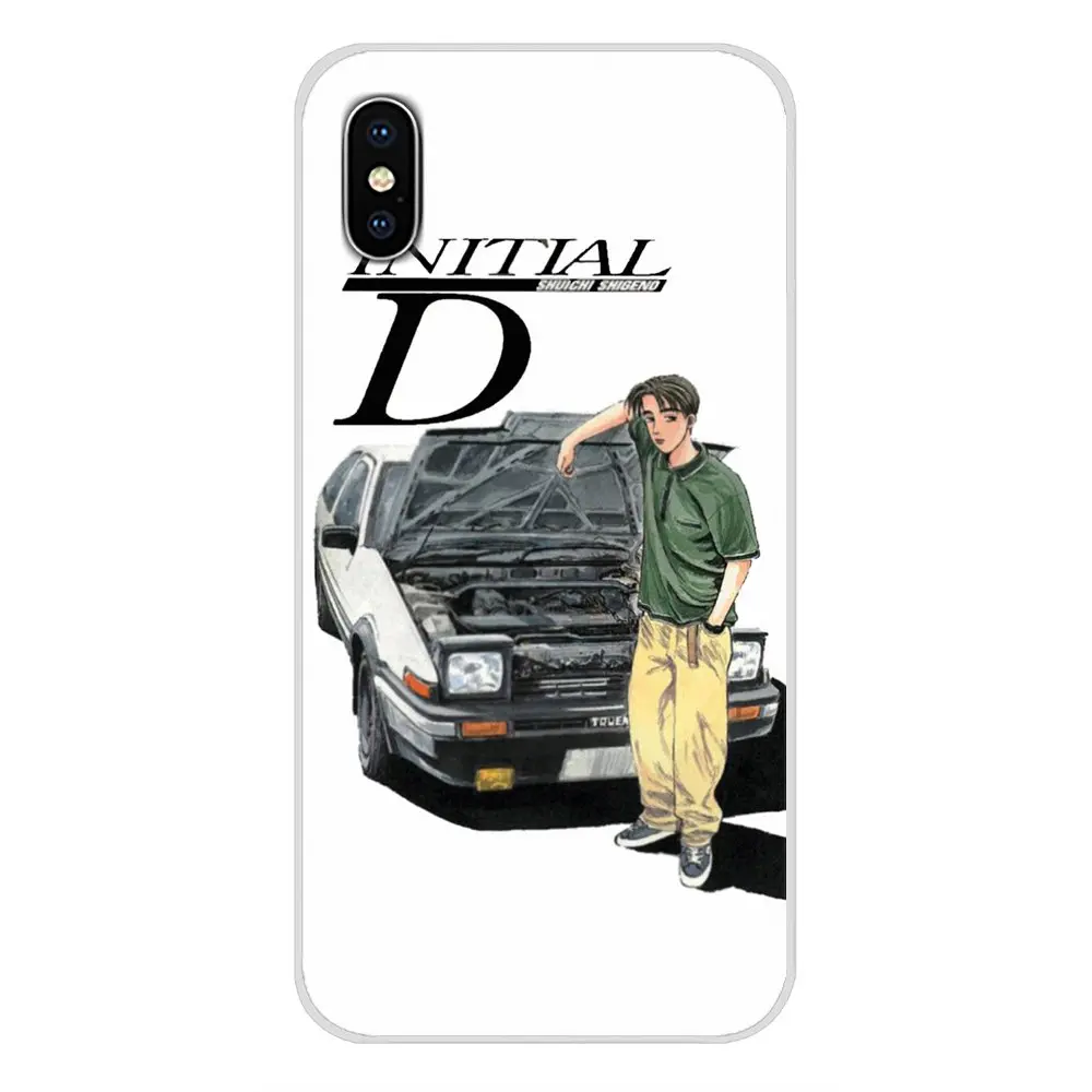 Accessories Phone Shell Covers For Xiaomi Redmi 4A S2 Note 3 3S 4 4X 5 Plus 6 7 6A Pro Pocophone F1 movie ae86 trueno initial d | Мобильные