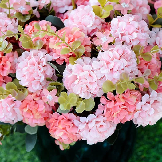 

1 Bunch of Ball Chrysanthemum and 10 Fake Flowers Craftsmanship Suitable for Home Restaurant Family Gathering Tabletop Plants |