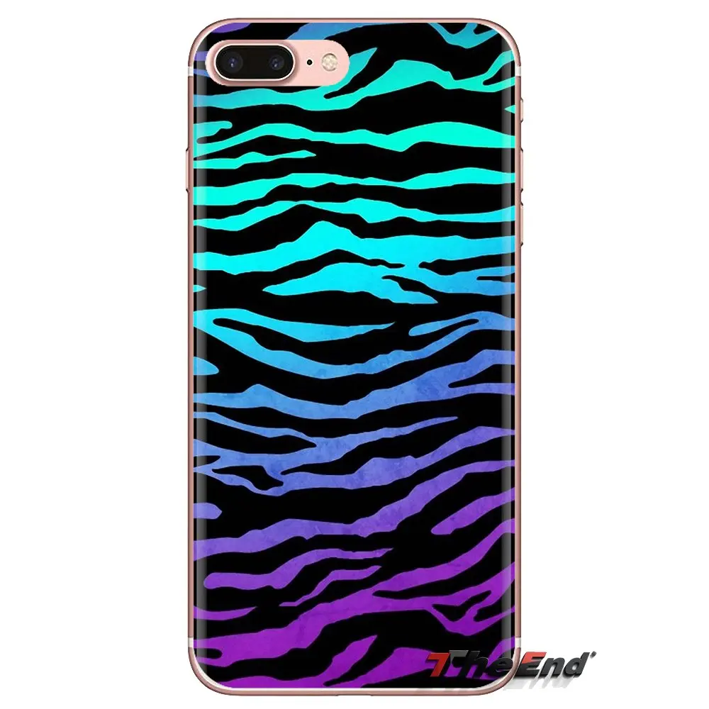 For Xiaomi Mi4 Mi5 Mi5S Mi6 Mi A1 A2 5X 6X 8 9 Lite SE Pro Max Mix 2 3 2S Transparent Soft Shell Covers Colorful neon Zebra |