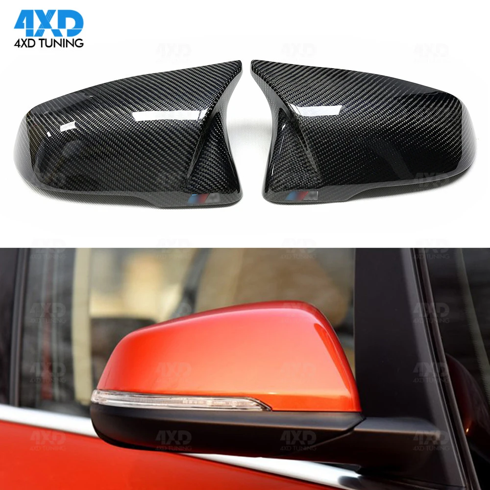 Чехол для зеркала заднего вида BMW X2 F39 X1 F48 F45 2 Series Touring F46 GT F49 2014 2015 2016 2017 2018|carbon fiber