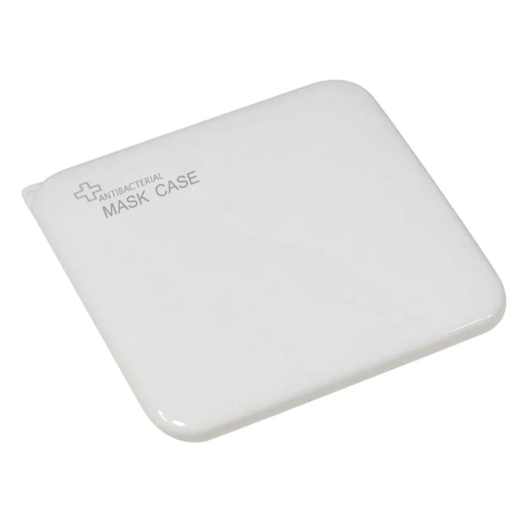 Портативный пластиковый временный держатель для маски лица предотвращающий