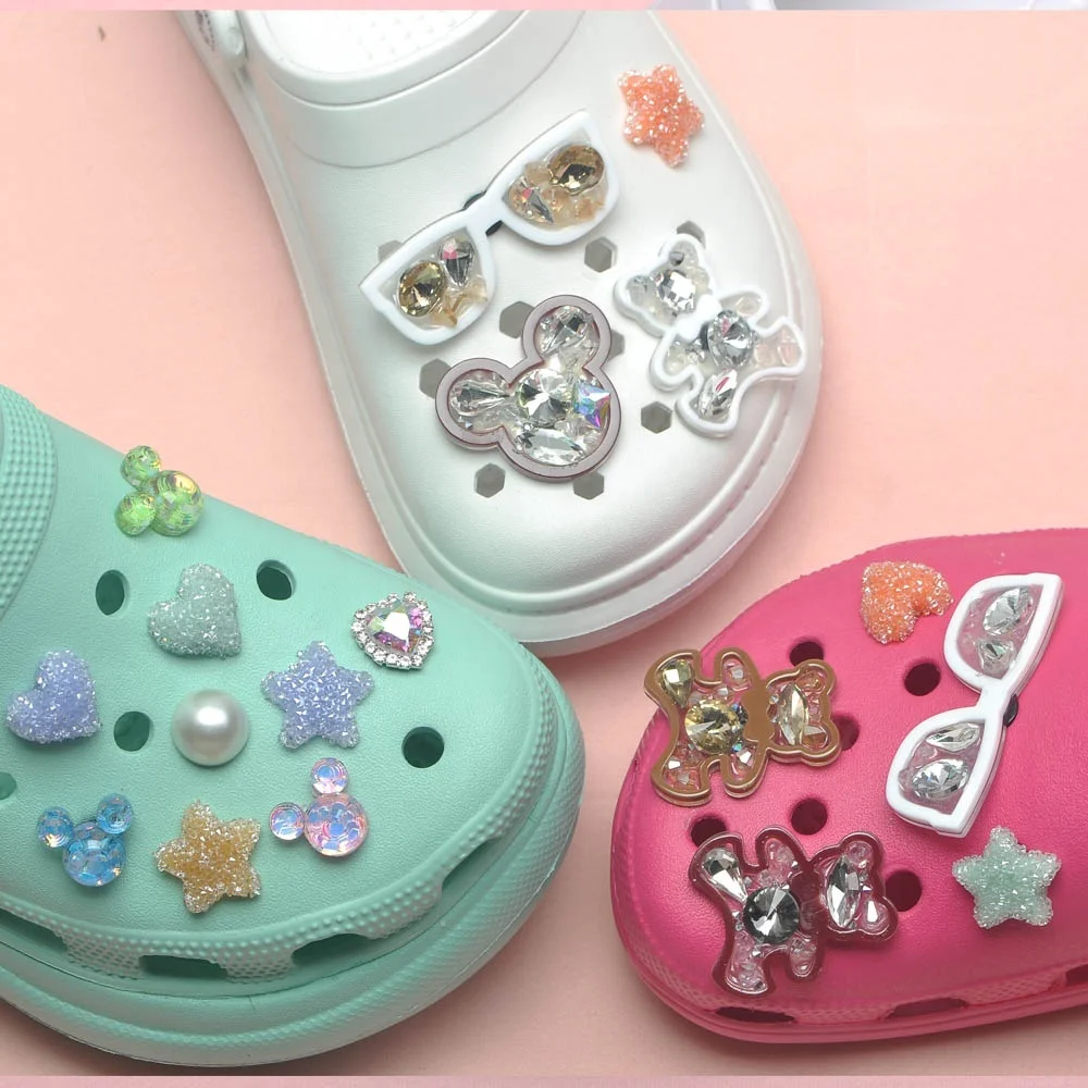 Подвеска для обуви разноцветная из смолы в виде животных | Обувь