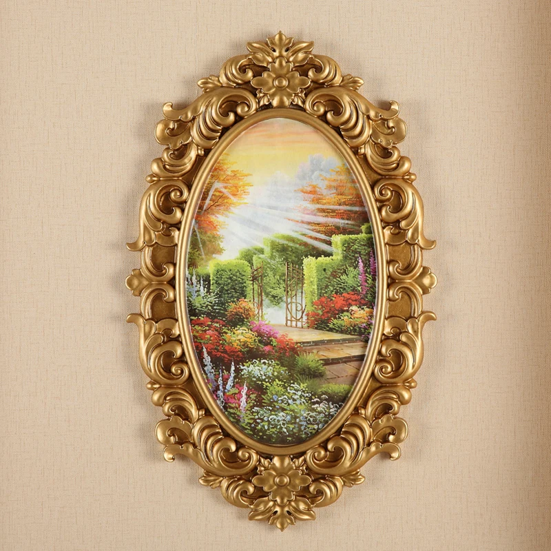 Европейская смола искусственные украшения для дома гостиной коридора настенное