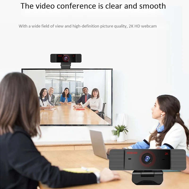 

Webcam USB Live Camera 4Mp Autofocus Computer Camera 2K Hd Drive-Free Webcam