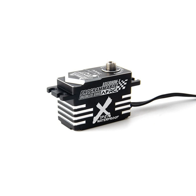 

AFRC D3530HBM-X Low Profile Pro Hv Brushless Waterproof Programmable Smart Servo for Yokomo Drift Rc Car Boat Diy Parts