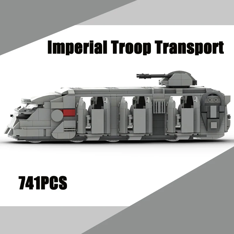 

Building Blocks Star Movie Imperial Clone General Robot Action Figures ITT Space Troop Transport Battleship Toys Gift
