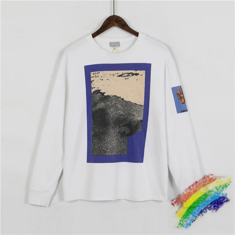 

LIFE CAVEMPT 20AW FRAGMENTARY LONG SLEEVE LONG SLEEVE T Shirt Men Women 1:1 Vintage Tees Loose Cavempt T-shirt