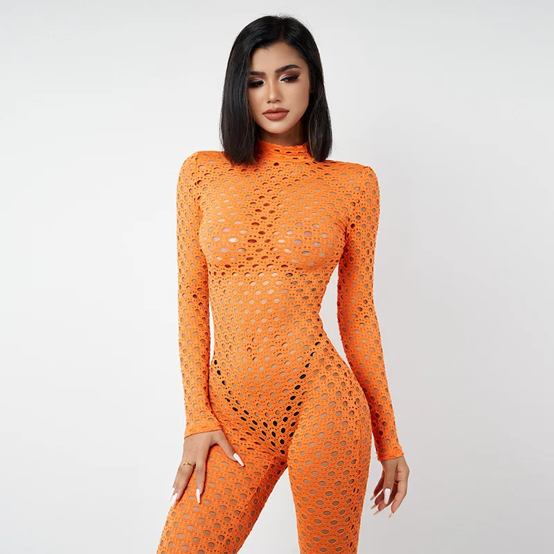 

Sexy Meshed Jumpsuit Tenue Sexy Femme Erotique Catsuit Women Chrleisure Mallas Gruesas