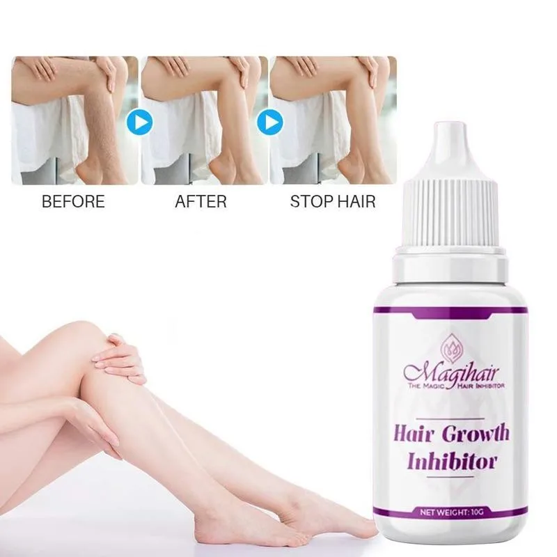 

10ml Hair Growth Inhibitor Spray Hair Remover Inhibits Emulsion Prevents Mild Growth Hair Growth Hair Cream Moisturizing B6T2