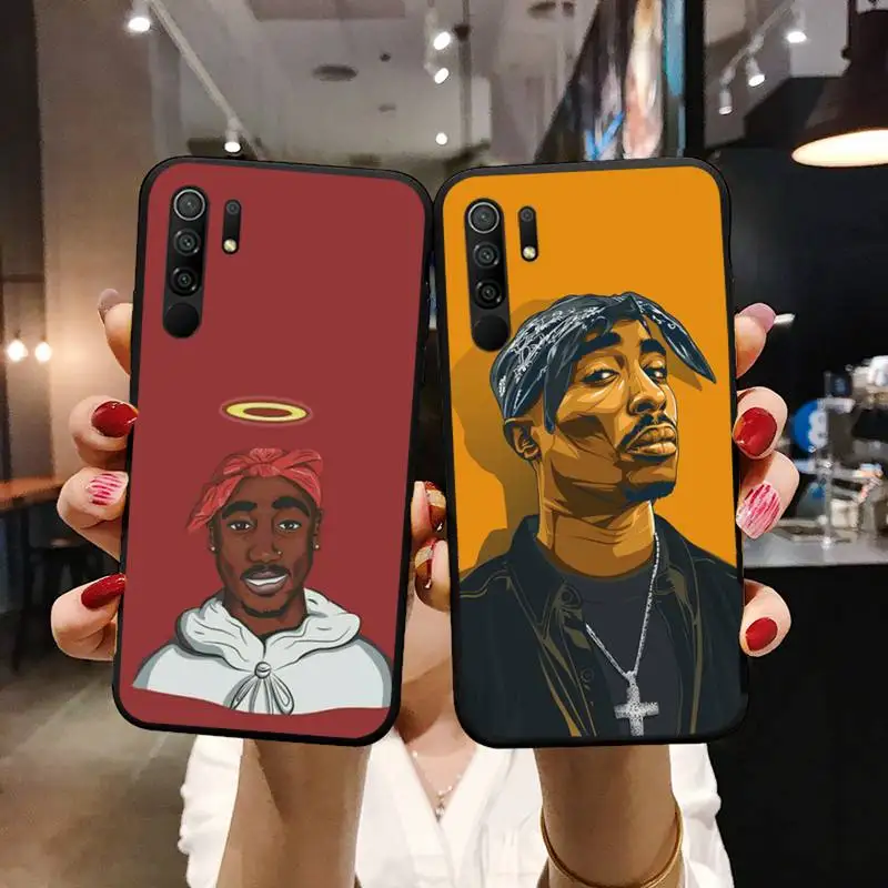 

2pac tupac Phone Case For xiaomi Redmi 5 5A plus 7A 8 note 2 3 4 5 5A 6 7 GO K20 A2