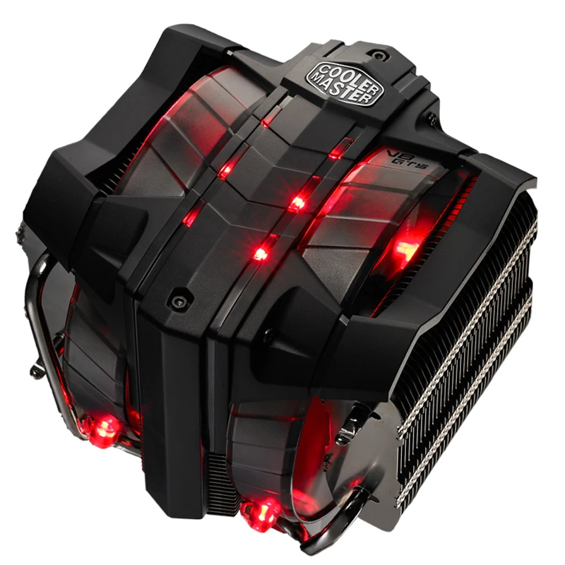Günstig Cooler Master V8GTS CPU Kühler, Dual 140mm Fans, 8 Wärme Rohre, LGA 2066/115X AMD AM4