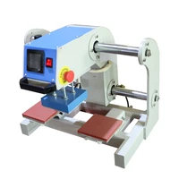 double station pneumatic sublimation heat press machine t shirt heat transfer printer for phone casepuzzle keychain 1010cm