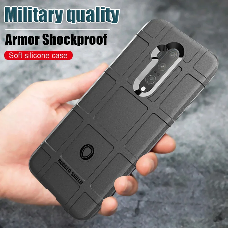 Shockproof For oneplus 7t Pro Case Armor Anti-shock Soft Bumper phone Cover case one plus 7 pro |