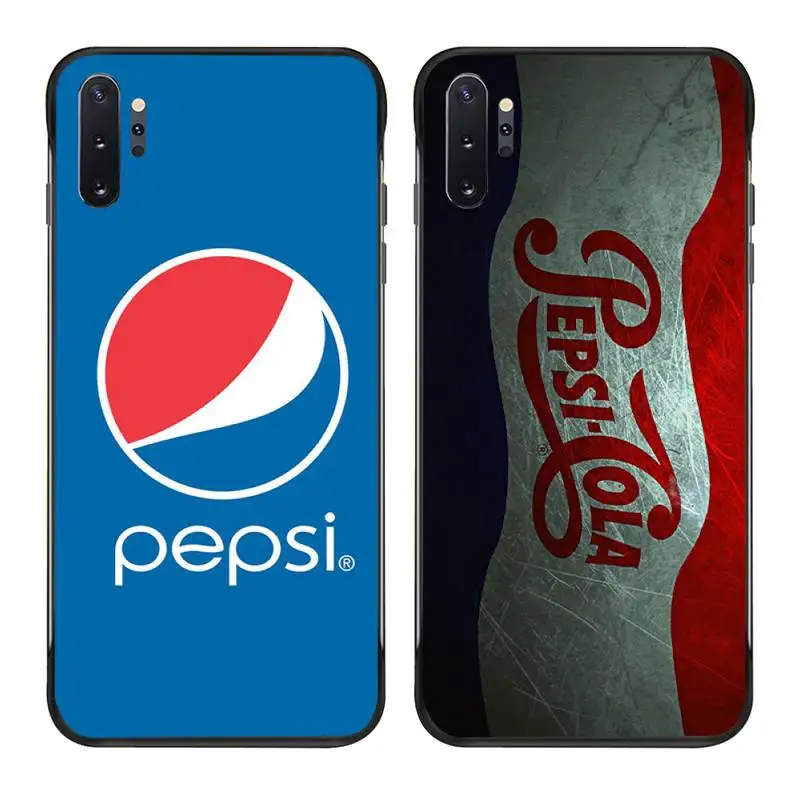 

Carbonated Drink Pepsi-Cola Phone Case For Samsung Galaxy Note20 ultra 7 8 9 10 Plus lite J7 J8 Plus M21 M30S
