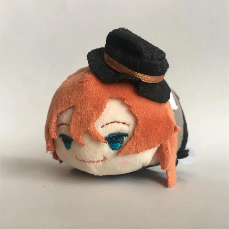 

Anime Bungo Stray Dogs Mochi Mascot Dolls Natsume Soseki Nakahara Chuuya Ozaki Akabaci Ginn Dead Apple Cute Plush Pendant Toys
