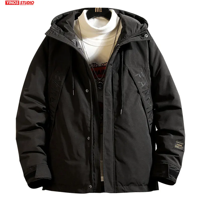 Прямая поставка зимние теплые хлопковые пальто 2019 мужская верхняя одежда