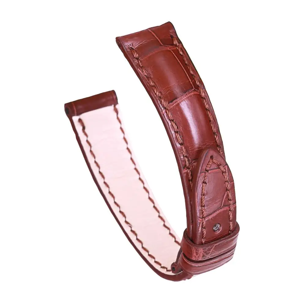 PESNO подходит для blucpain Villeret для женщин 6102/6104/6263/3650A кожа аллигатора Натуральная кожа Ремешки для наручных часов
