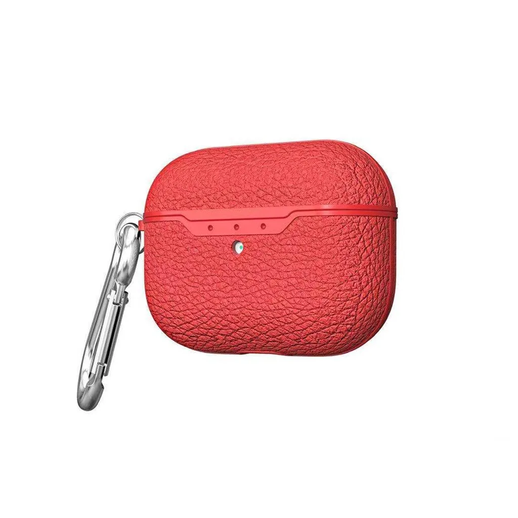 Беспроводная Bluetooth гарнитура IOS зарядная коробка кожаный чехол для наушников