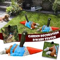 creative gnome garden statues outdoor gardening resin crafts lovely dwarf ornaments home holiday decoartion decorazioni casa