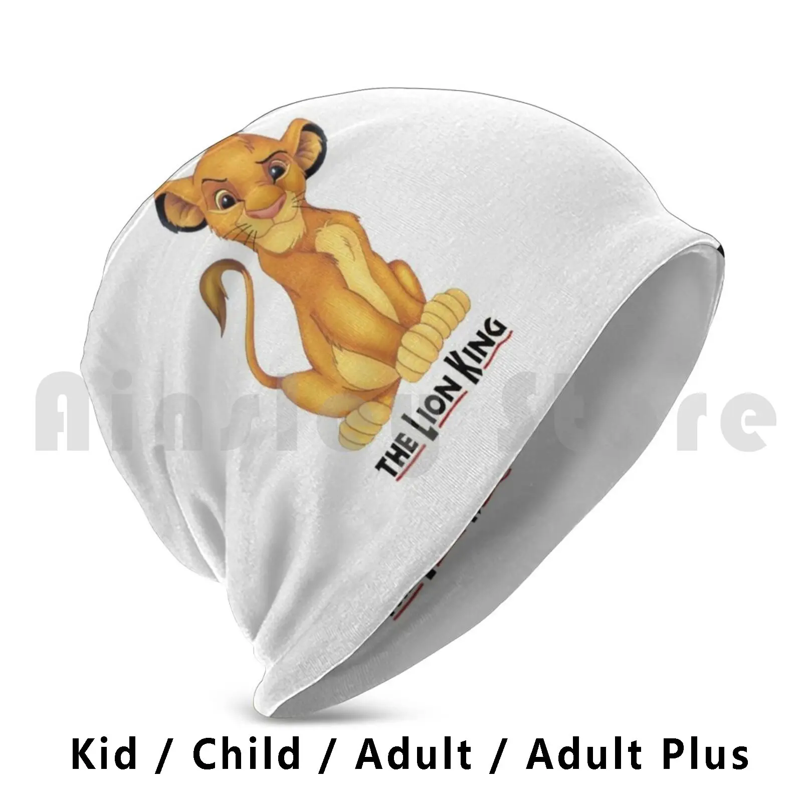 Облегающие шапки Simba с изображением короля льва пуловер Удобная шапка Thelionking Льва