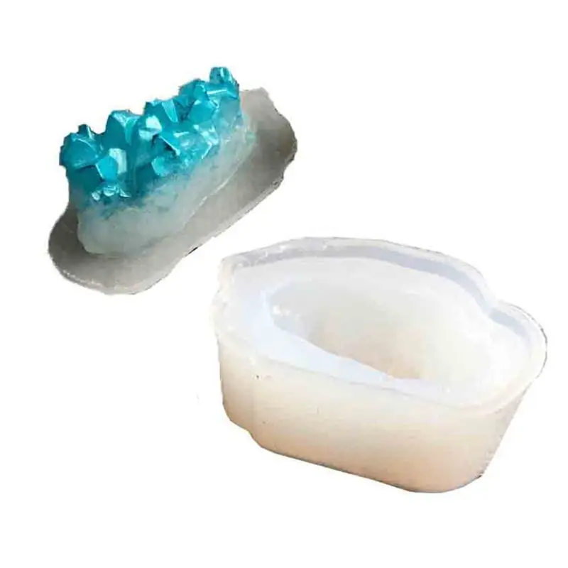 Ручной работы натуральный кристалл кварца рок группы наскальный Агат Камень