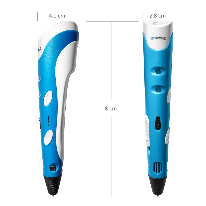 Myriwell 3d Ручка ручки 1 75 мм ABS/PLA нити 3 d pen3d модель Creative3d печать лучший подарок для
