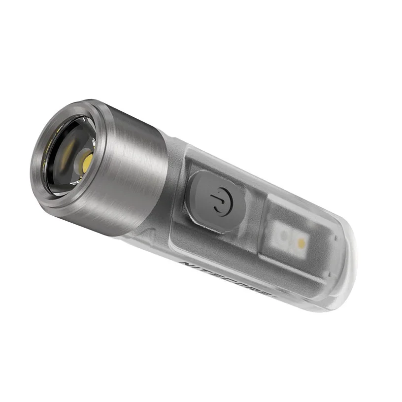 NITECORE TIKI LE мини фонарик P8 CRI белый + Ультрафиолетовый светодиодный брелок с USB