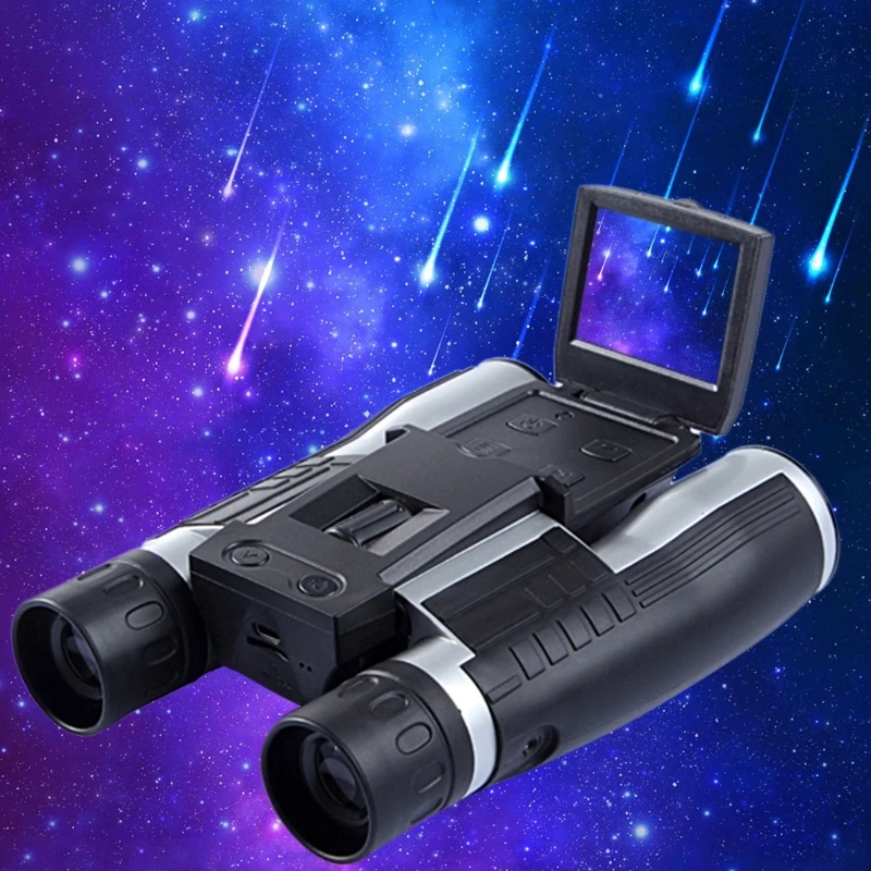 

12x32 Digital Telescope 2.0" LCD Screen Binocular Telescope HD Digital Camera Photo Video-recording Outdoor Binoculars