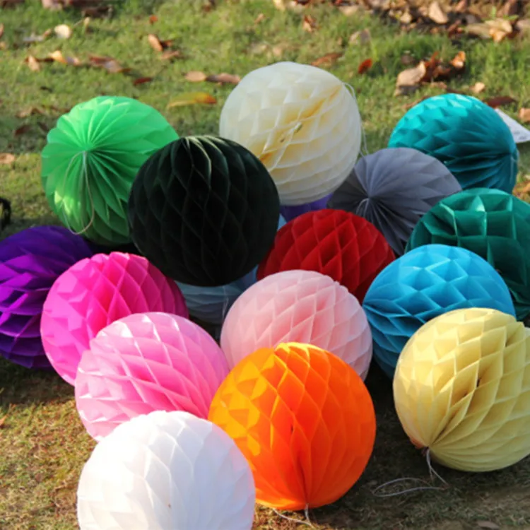 

Festive Event Party Holiday Diy Decorations 12 Inch 30 Cm Multicolour Paper Bouquet Decorations Flowers Ball 10pcs/lot