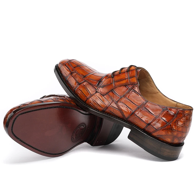 Рисунок 3 - Импортные крокодиловые Туфли-Дерби на животе