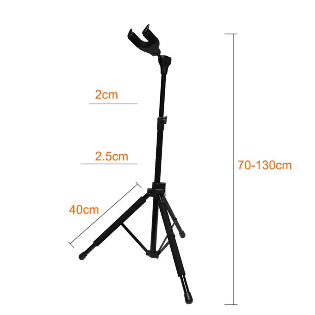 

Guitar Stand Gravity Self-Locking Floor Standing Guitar Stand Portable Folding Musical Instrument Support Guitar Accessories