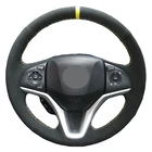 Искусственная черная замша для  Jazz 2014-2019  HRV 2016-2019 Vezel 2015-2017