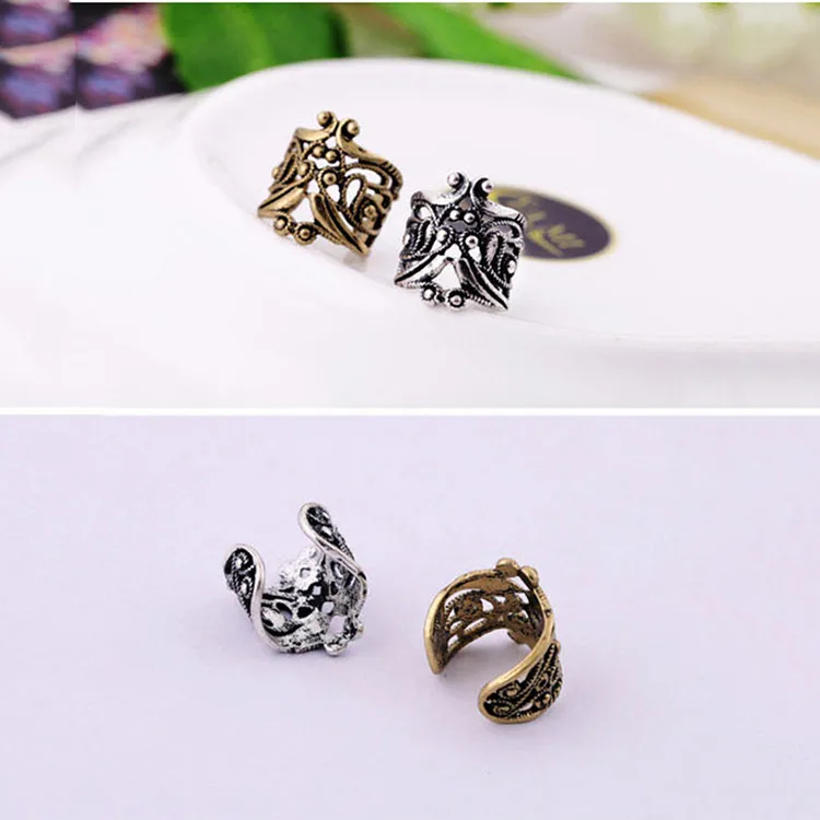 1 шт. винтажные античные ушные манжеты в стиле панк дешевые ювелирные изделия для