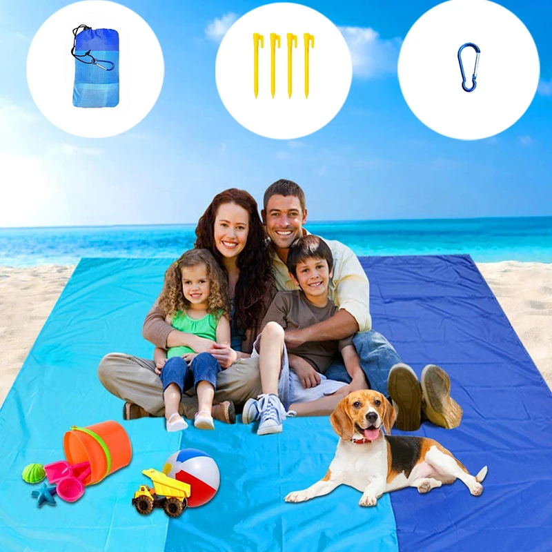 

Portable camping Picnic Mat outdoor barbecue Lightweight waterproof Sand prevention Beach Blanket folding Thicken sleeping mats