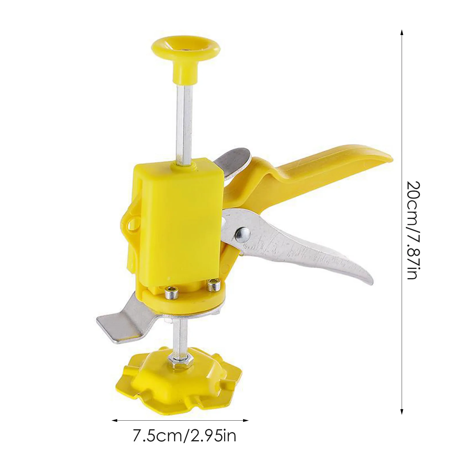 

High Low Leveling Device Tile Height Adjuster Locator Wall Brick Top Height Lifter Tile Tool Labor-Saving Arm Lifting 100kg 20cm