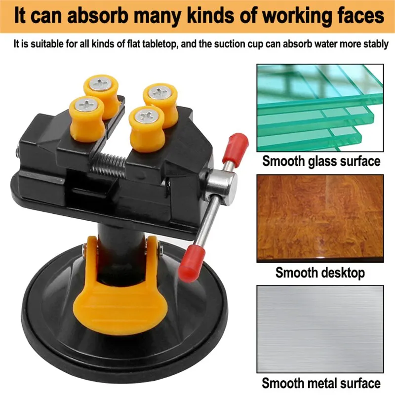 Adjustable Table Vise Household Workbench 360° Grinder Rotary Hand Drill Toggle Clamp Pliers Electric Small Bench | Инструменты